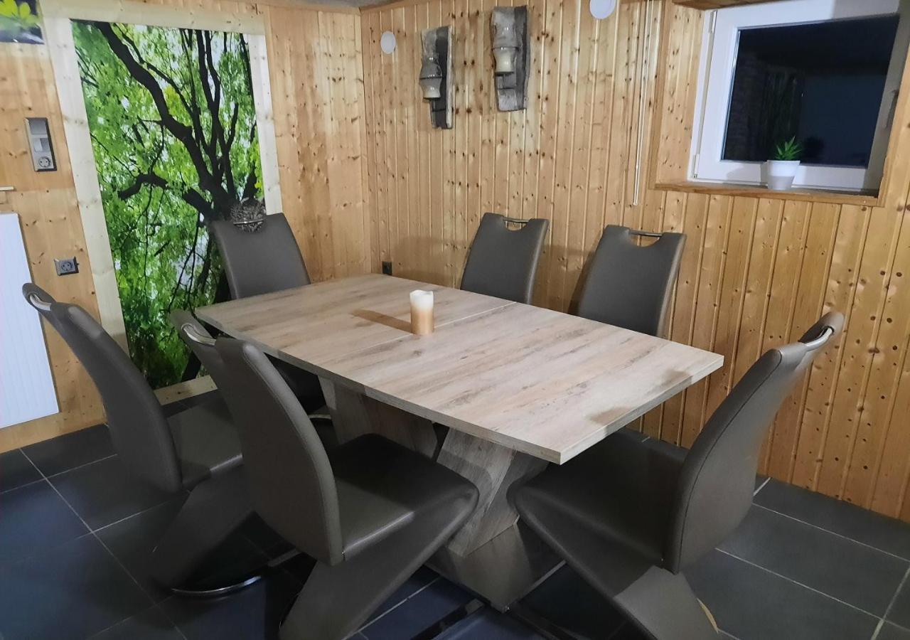 Exklusive Naturoase Direkt Am Ars Natura Wanderweg Mit Panoramablick Auf Melsungen Extérieur photo