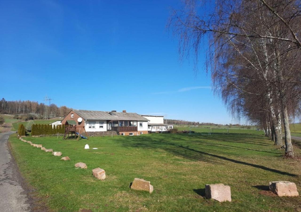 Exklusive Naturoase Direkt Am Ars Natura Wanderweg Mit Panoramablick Auf Melsungen Extérieur photo